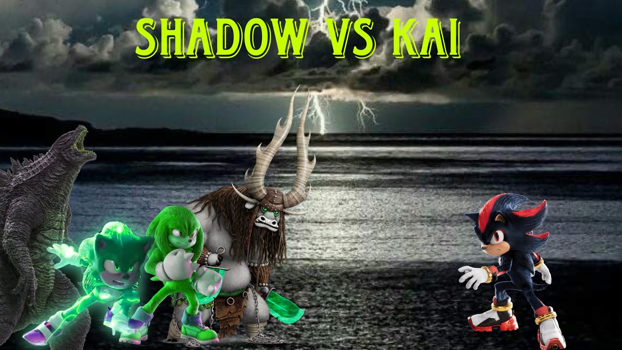 Shadow vs Kai #sonicthehedgehog #kungfupanda 