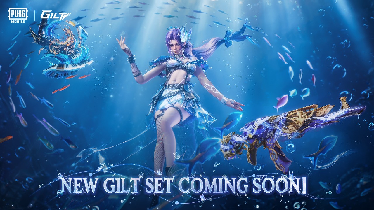 PUBG MOBILE | The New Phantasia Siren Set and matching new advanced upgradable M762 are coming soon