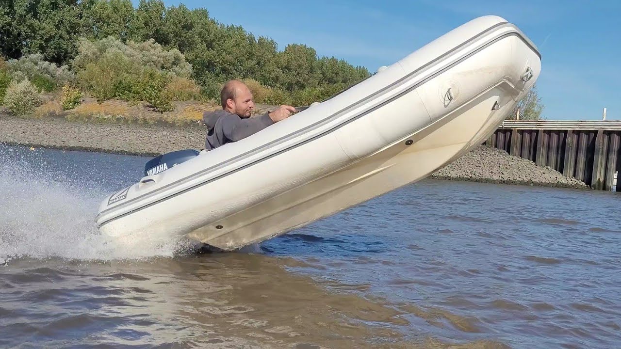 Yamaha 30Ps am Zodiac 310 Schlauchboot #Yamaha