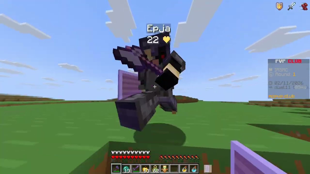 Playing MCPVP party until I die