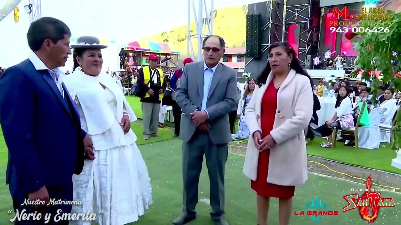 Santa Ana en la Boda de Nerio y Emerita en Ollachea 20 de julio
