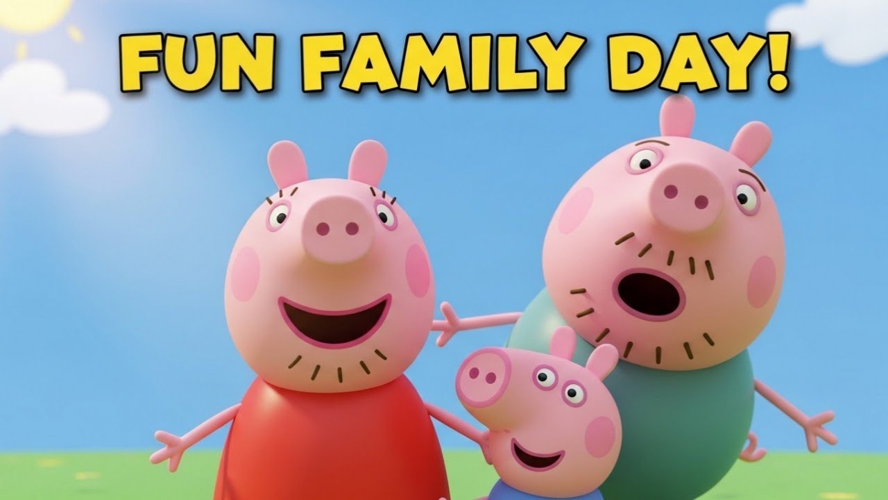 Peppa Pig Cartoon 🐷 | Funny Family Story for Kids | 3D Animation Full Episode