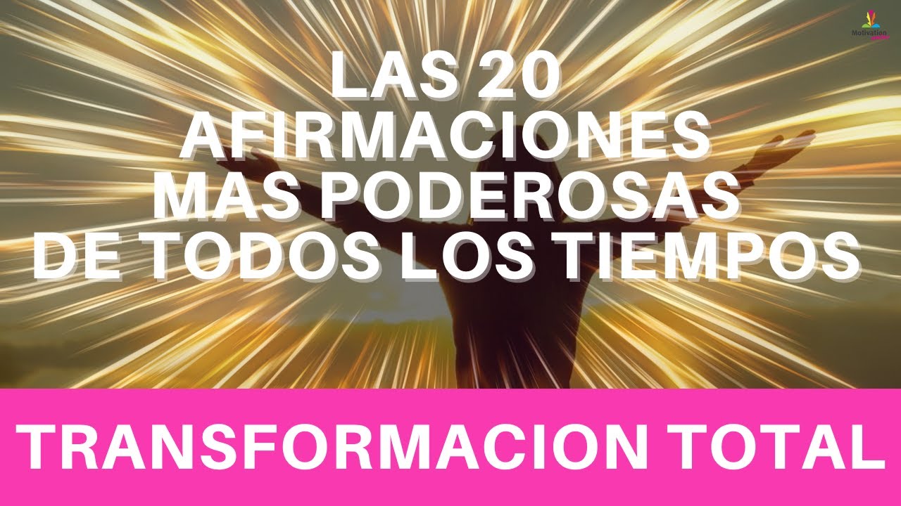 ✅ ¡ESCUCHA este AUDIO! Te CAMBIARA la VIDA | 20 Minutos | Decretos Positivos Poderosos