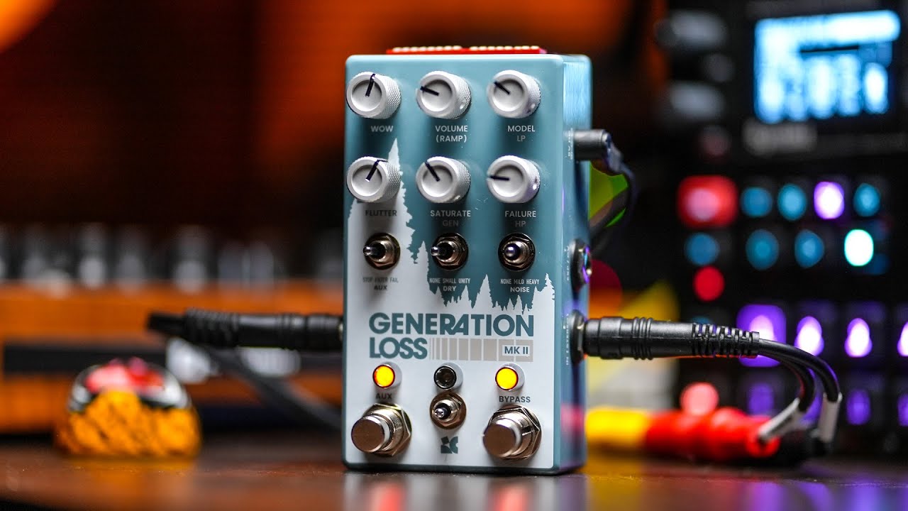 Уничтожаем барабаны и синтезаторы на Generation Loss MkII // Lo-Fi педаль, которую я ждал