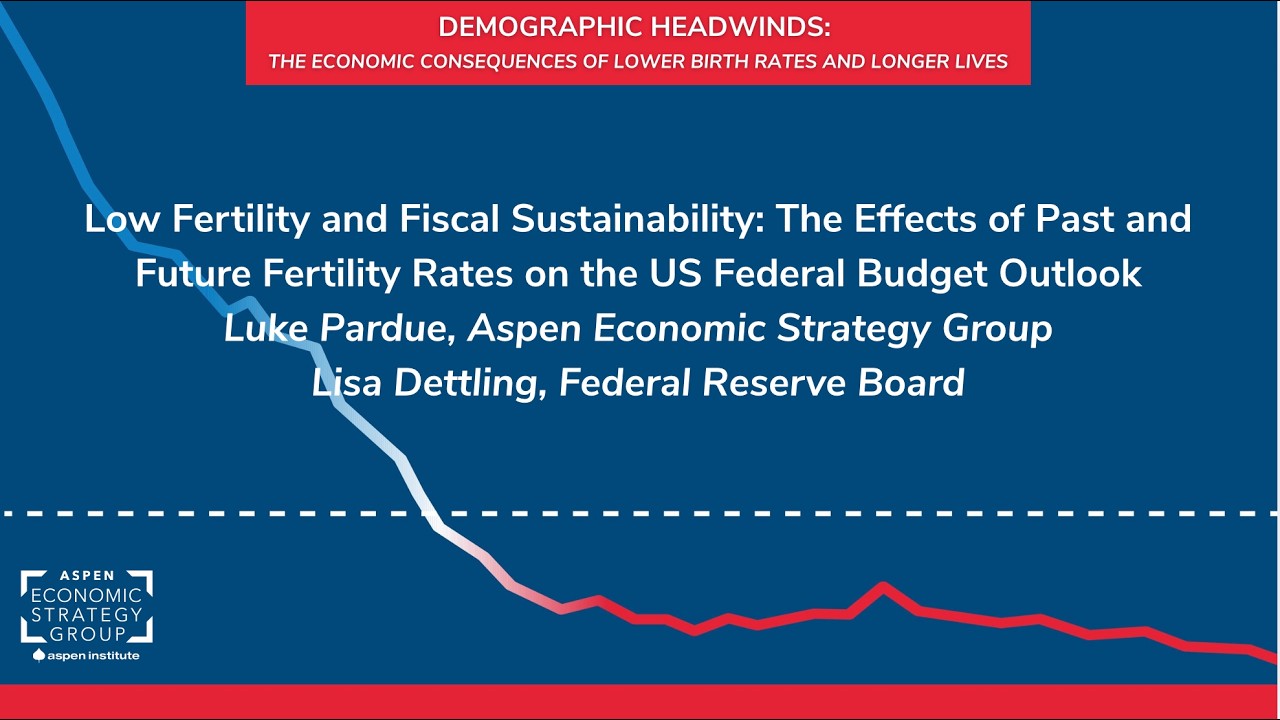 Low Fertility & Fiscal Sustainability: Effects of Fertility Rates on the US Federal Budget Outlook