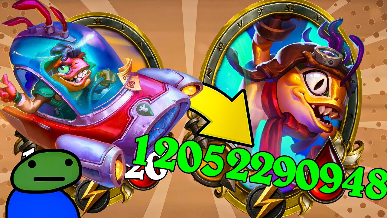 INSANE Murloc Futurfin Stats!| Hearthstone Battlegrounds