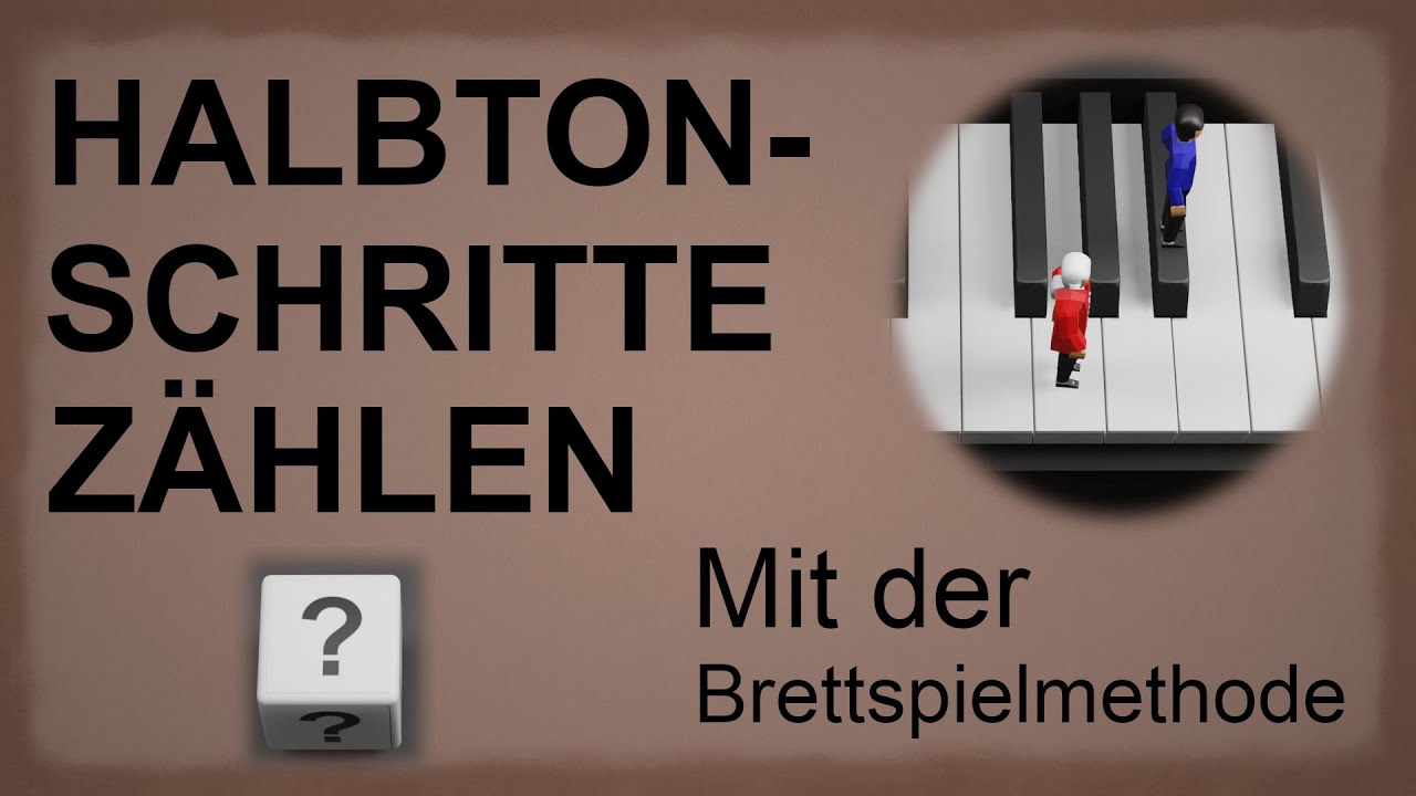 Halbtonschritte RICHTIG zählen - Mach nicht diesen Fehler!
