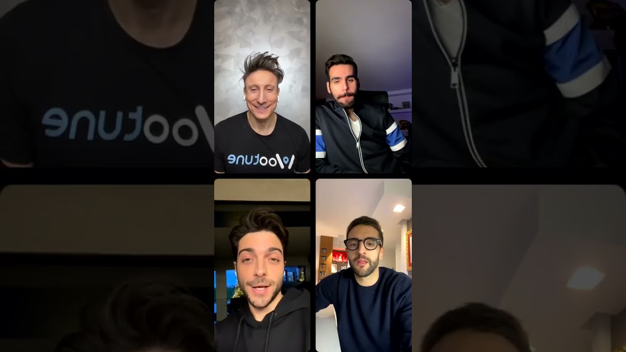 Il Volo - Entrevista 02/12/2021 - Live Instagram Wootune Magazine, com Stefano Fisico