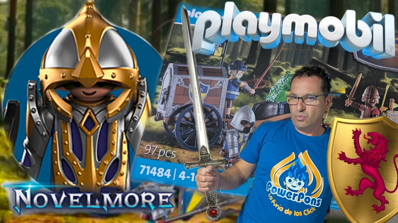 🗡️EL CARRUAJE DEL TESORO DE NOVELMORE, PLAYMOBIL 71484, UNA EMBOSCADA MEDIEVAL. UNBOXING EN ESPAÑOL 