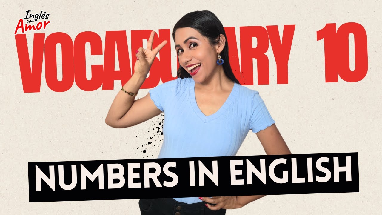 NUMBERS PRONUNCIATION - Números del 1 - 1 Millón ✅👩🏻‍🏫 Vocabulary 10