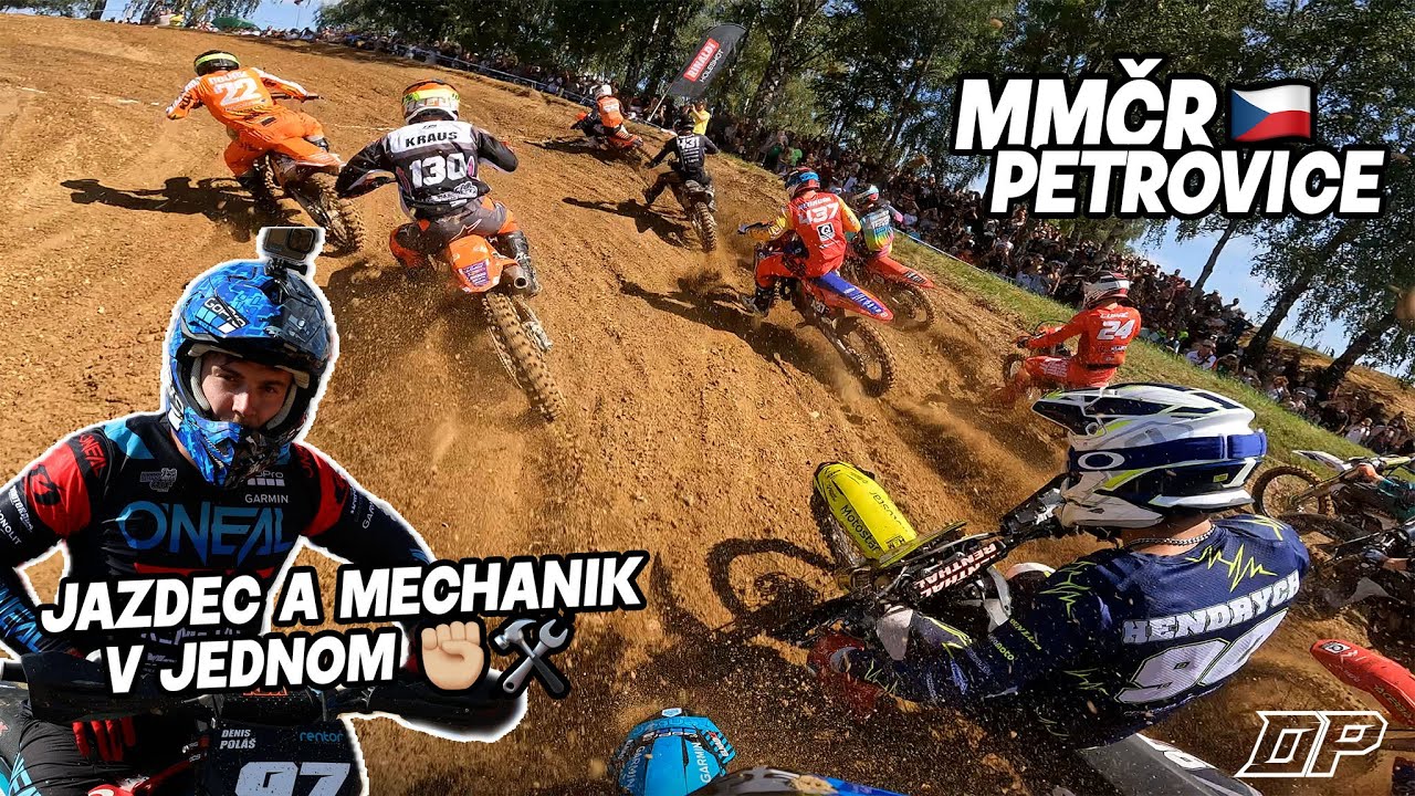 JAZDEC AJ MECHANIK ✊🛠️ | MMČR PETROVICE | MX VLOG | DP97