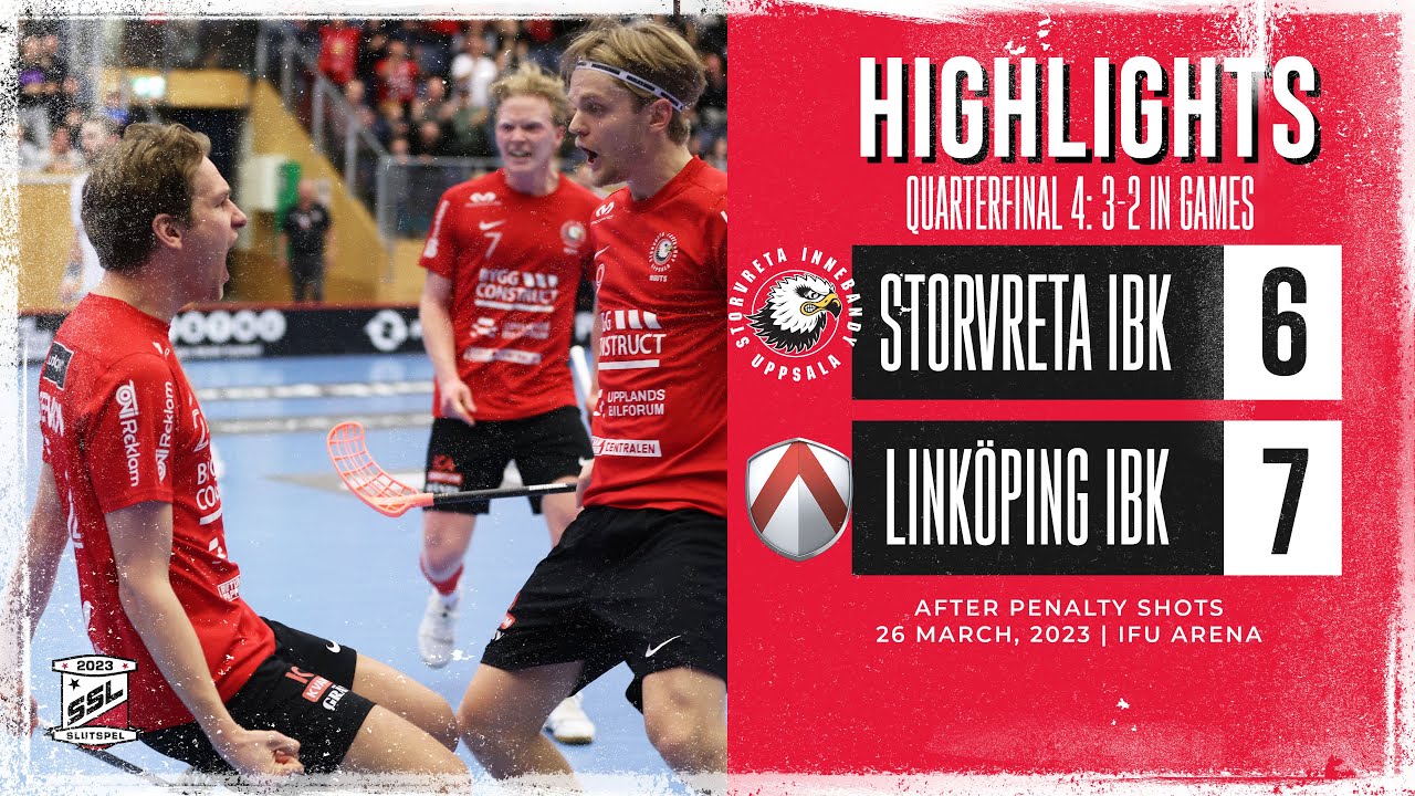Highlights Quarterfinal 5 Storvreta IBK vs Linköping IBK 6-7 after penalty shots