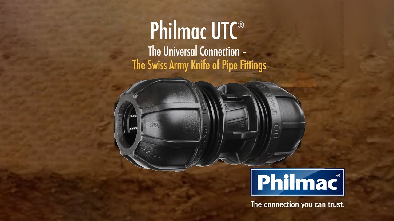 Philmac UTC&reg; Pipe Fitting &ndash; How it works. At your local Irrigear&reg; Independent Experts.