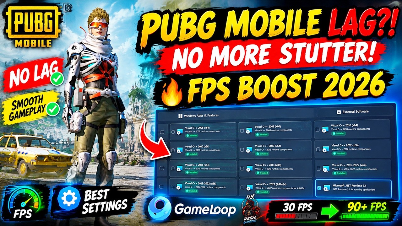 Увеличение FPS в GameLoop 🔥 Убираем лаги, фризы и просадки кадров в PUBG Mobile навсегда!