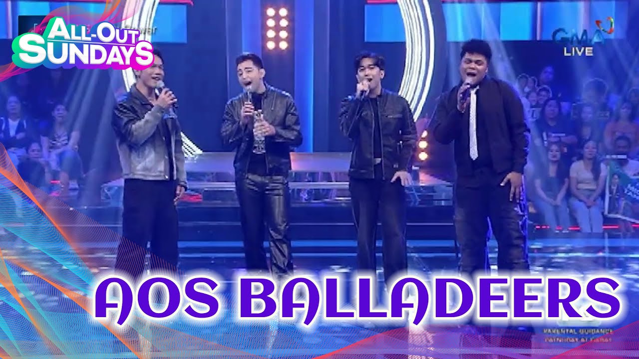 AOS Balladeers bring goosebumps with El Manu's “Hindi Ako Mawawala” | All-Out Sundays