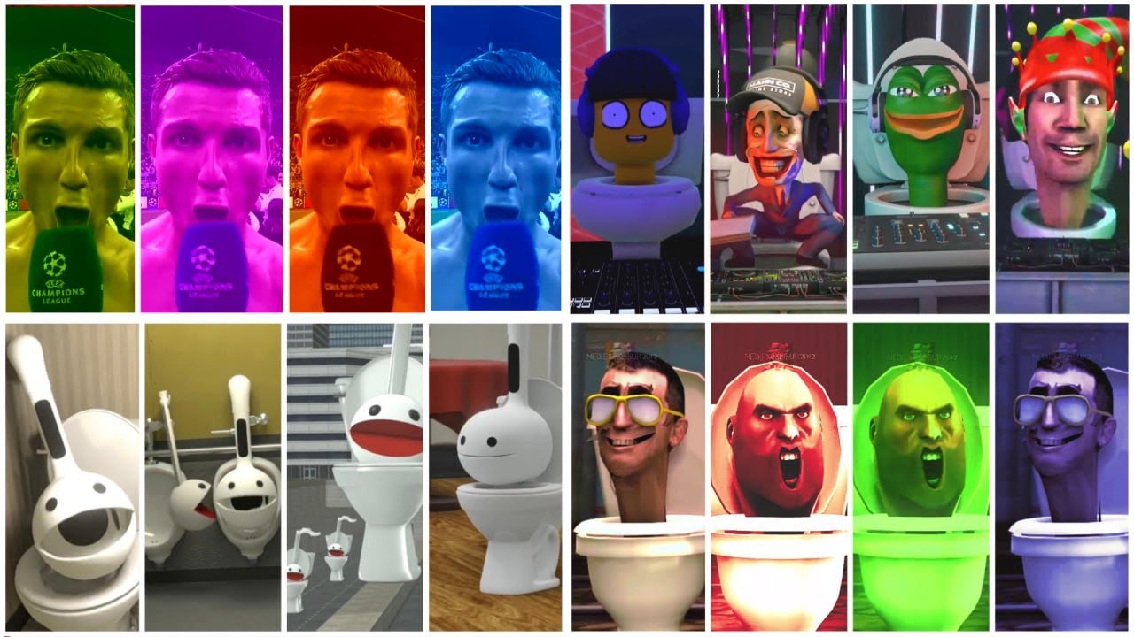 SKIBIDI TOILET MEGA BATTLE🎶SKIBIDI fan channel🥳