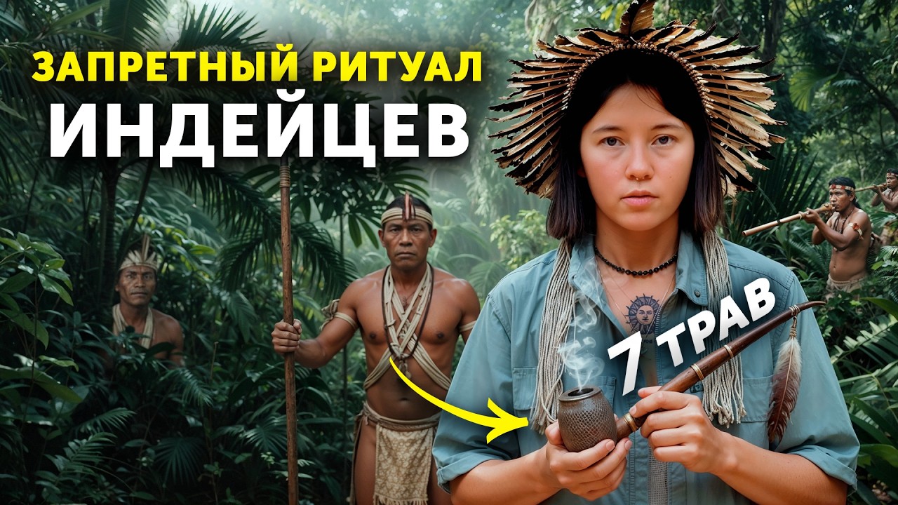 24 Часа в Племени ИНДЕЙЦЕВ Бразилии! За Что Им Отрезали Язык!?