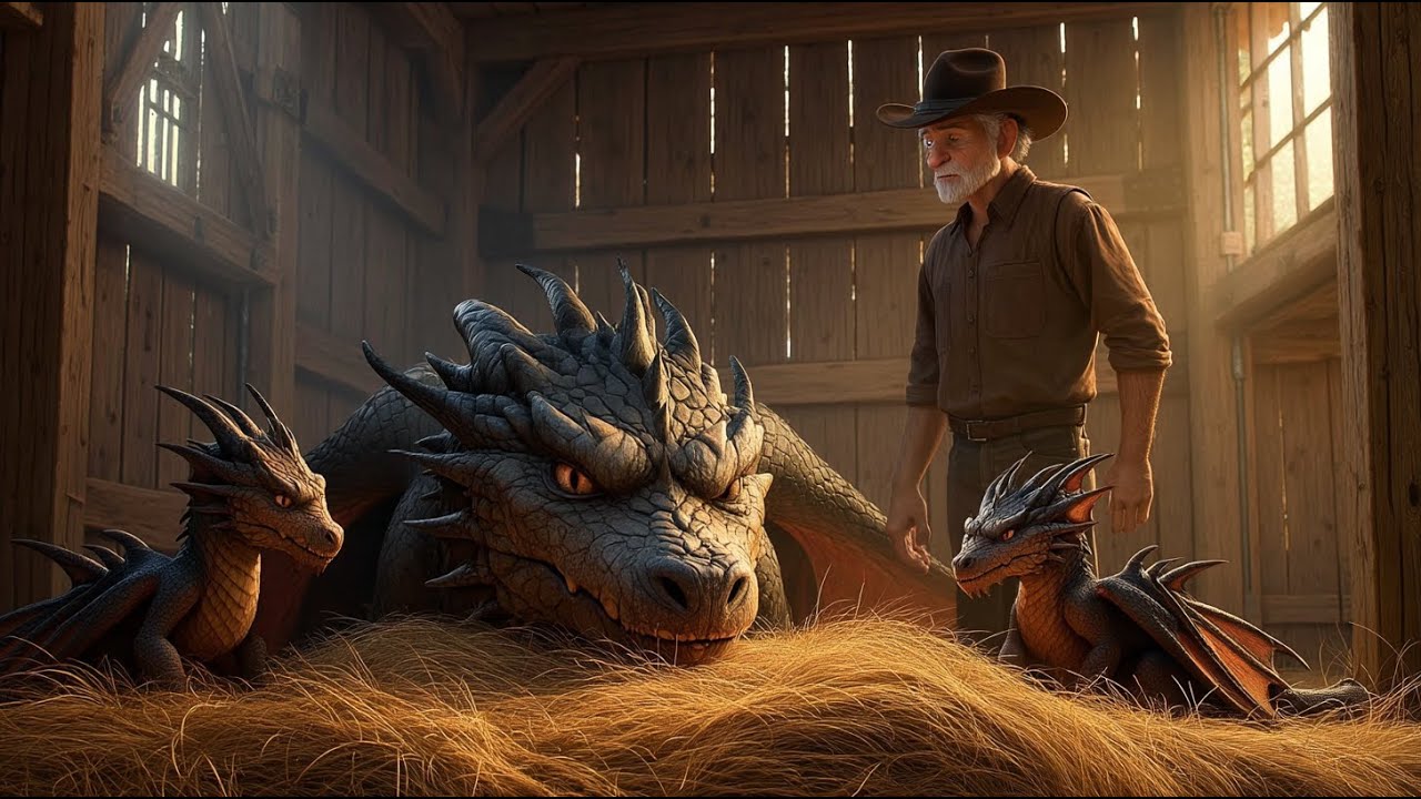 Human Cowboy Discovers Orphaned Dragon Family in His Barn—And They Beg to Stay | HFY | HFY Reddit