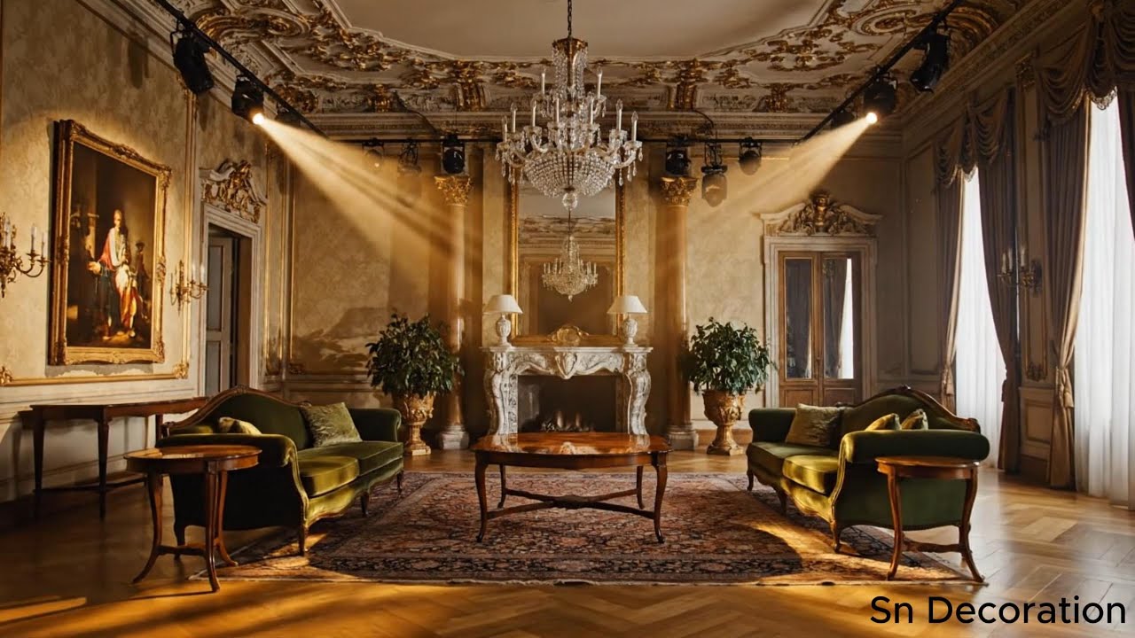 Cinematic Tour: Luxurious Classic Villa Renovation (Old to New) 4K
