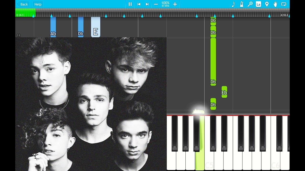 Why Don't We - Falling PIANO Tutorial EASY (Piano Cover)