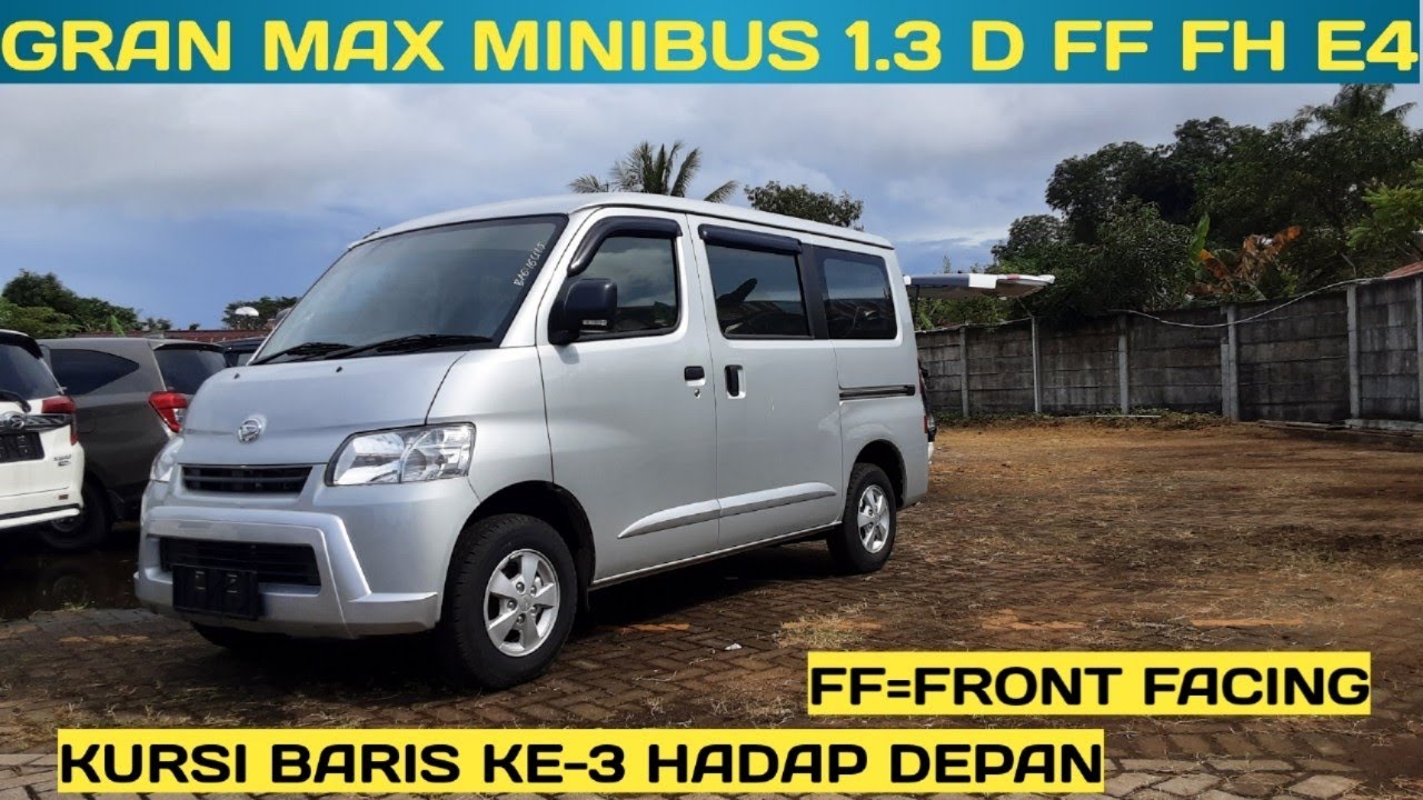Gran Max Minibus 1.3 D FF FH E4 |Warna Silver|