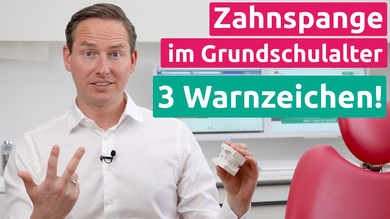 Zahnspange im Grundschulalter: 3 Warnzeichen! KFO1 - Praxis Dr. Schmidt