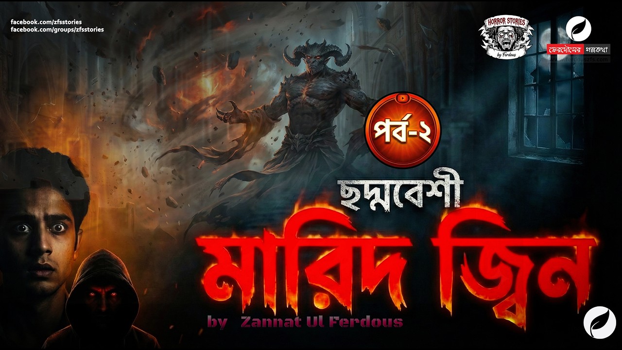 ছদ্মবেশী মারিদ জ্বিন | পর্ব-২ | নেদারল্যান্ডসের ভয়ংকর অভিজ্ঞতা | Bangla Horror Story