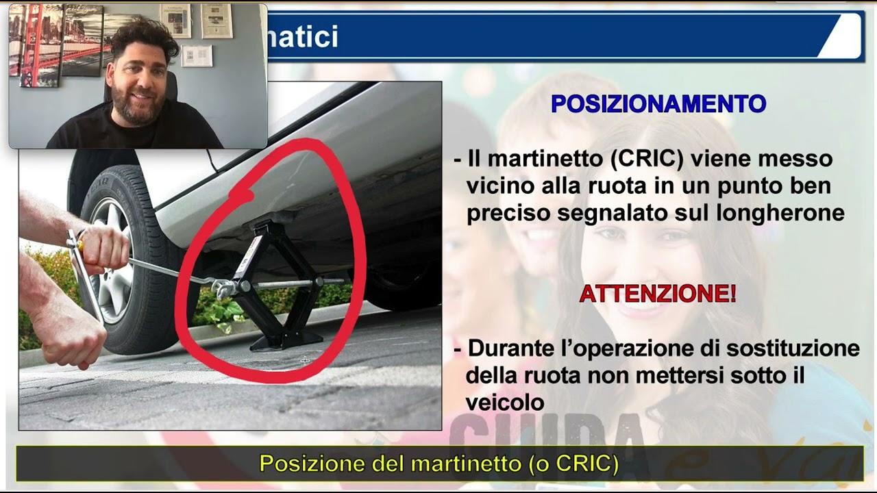 Sostituzione di una ruota