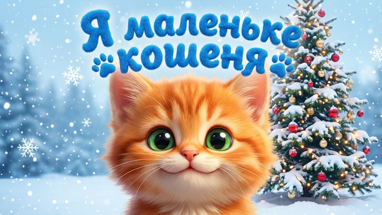 ЗБІРКА – Я МАЛЕНЬКЕ КОШЕНЯ – Зимові пісні для Дітей   Тралялятко