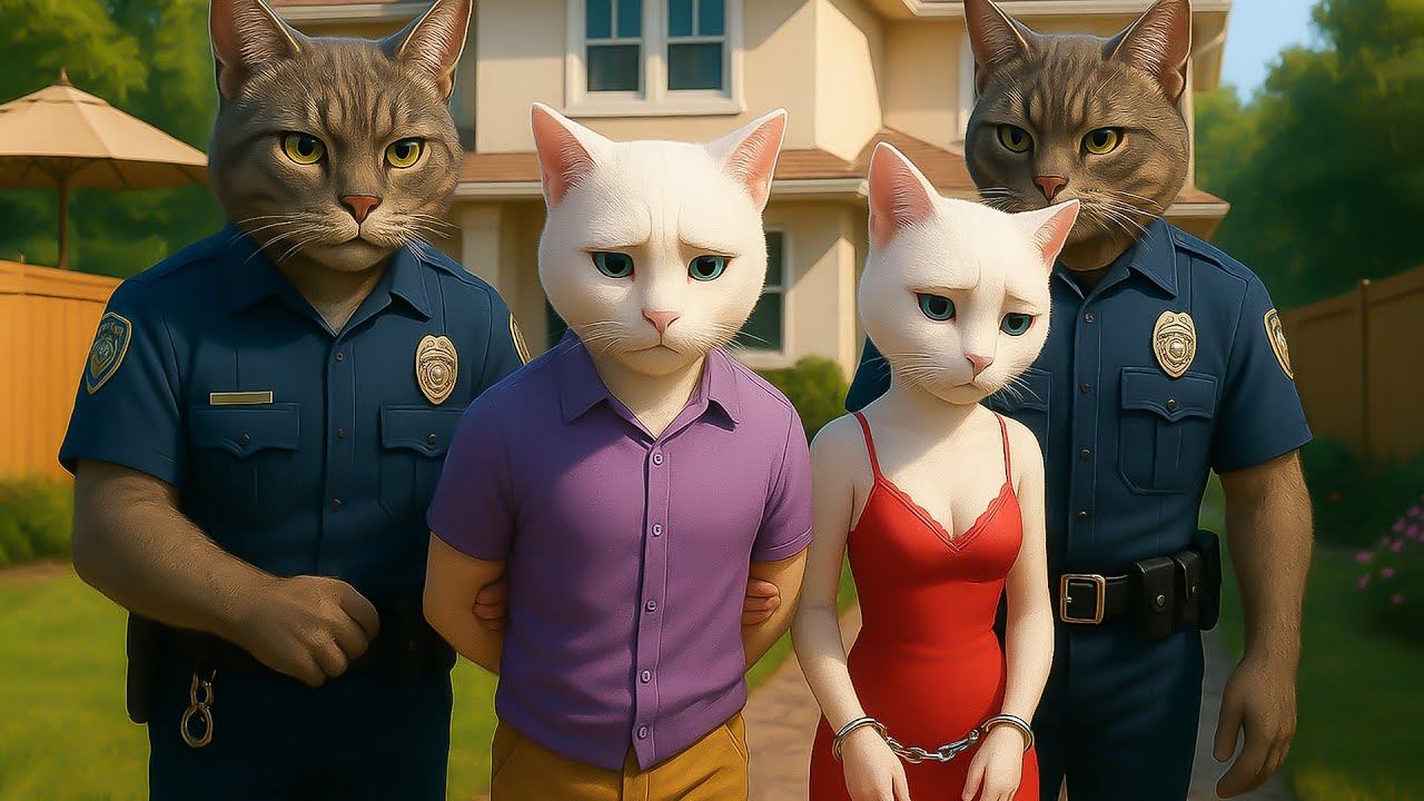 😼🔥 The Brave Kitten Who Rose Up and Revealed the Cruel Stepmother and Father! 🐾
