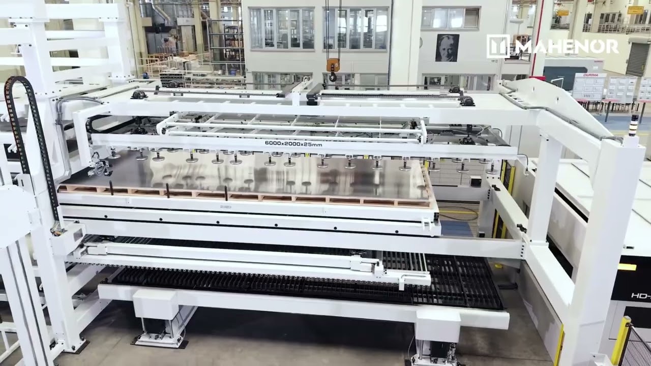 🔴 DURMA Rapid Tower 6020 V | Automatización de Carga, Descarga y Almacenaje de Chapa - MAHENOR