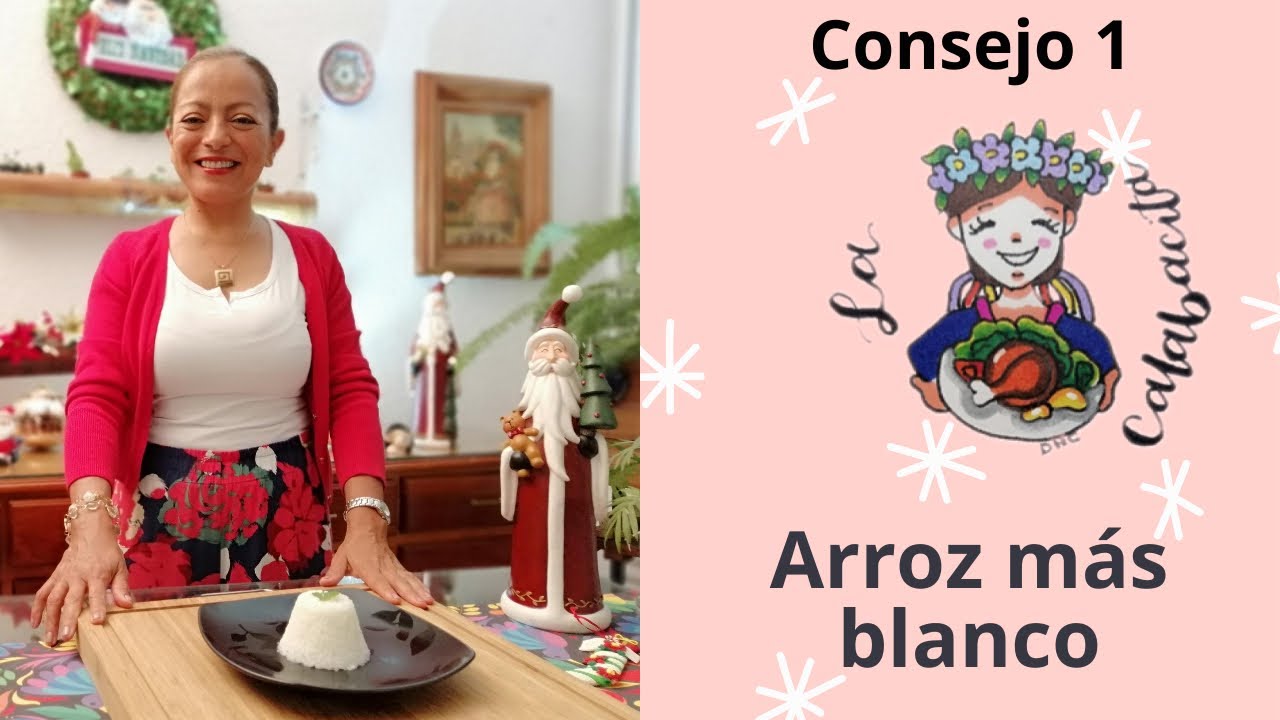 ¿Cómo hacer que nuestro arroz blanco, quede más blanco y atractivo a la vista?