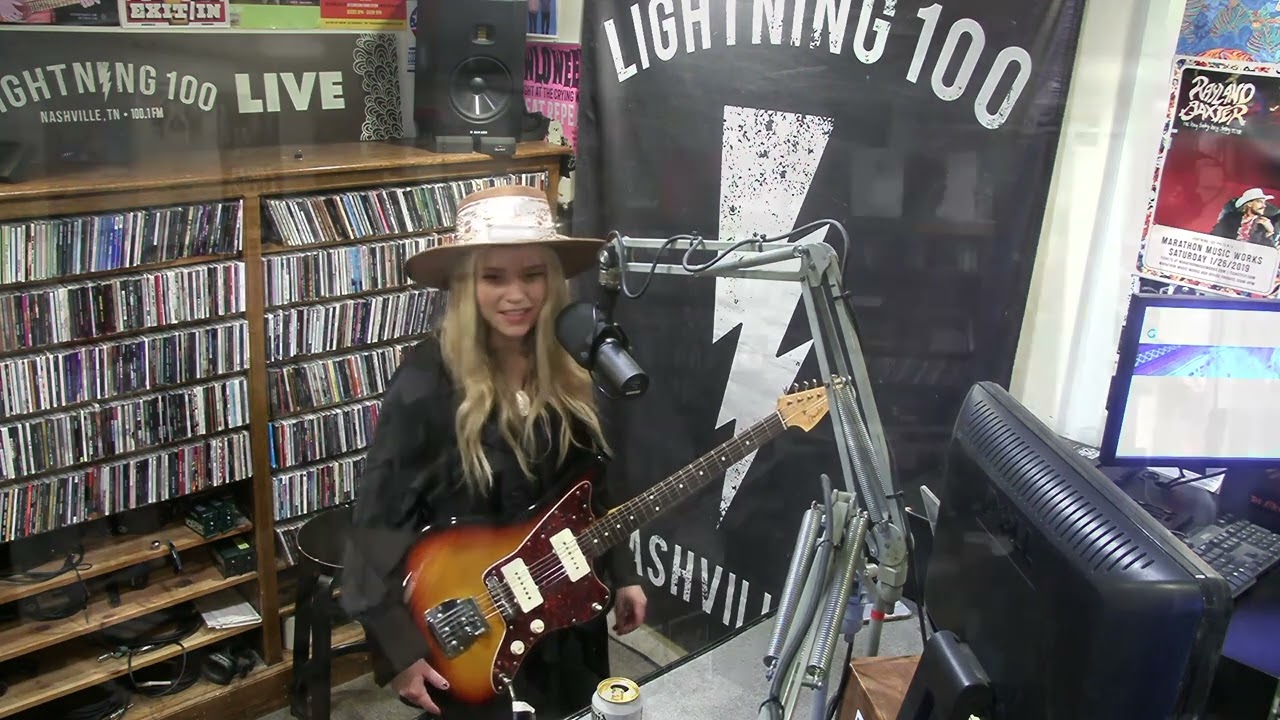 Cecilia Castleman performs “Lonely Nights” and “Its Alright” - Live at Lightning 100