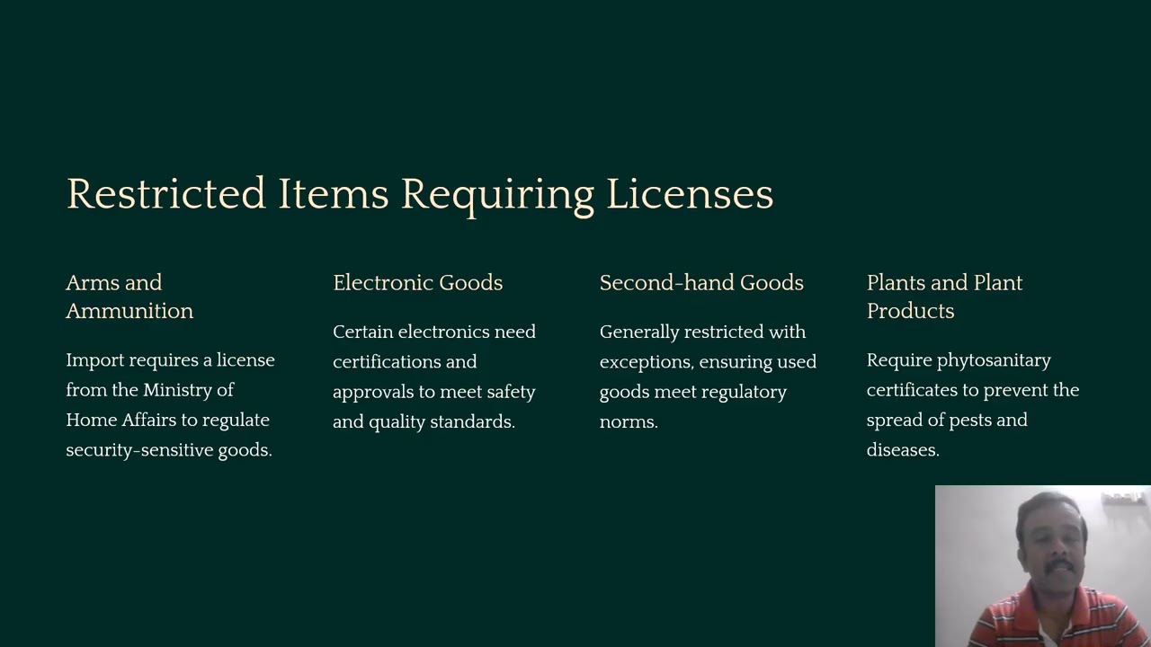 Understanding India's Import Restrictions and Canalization