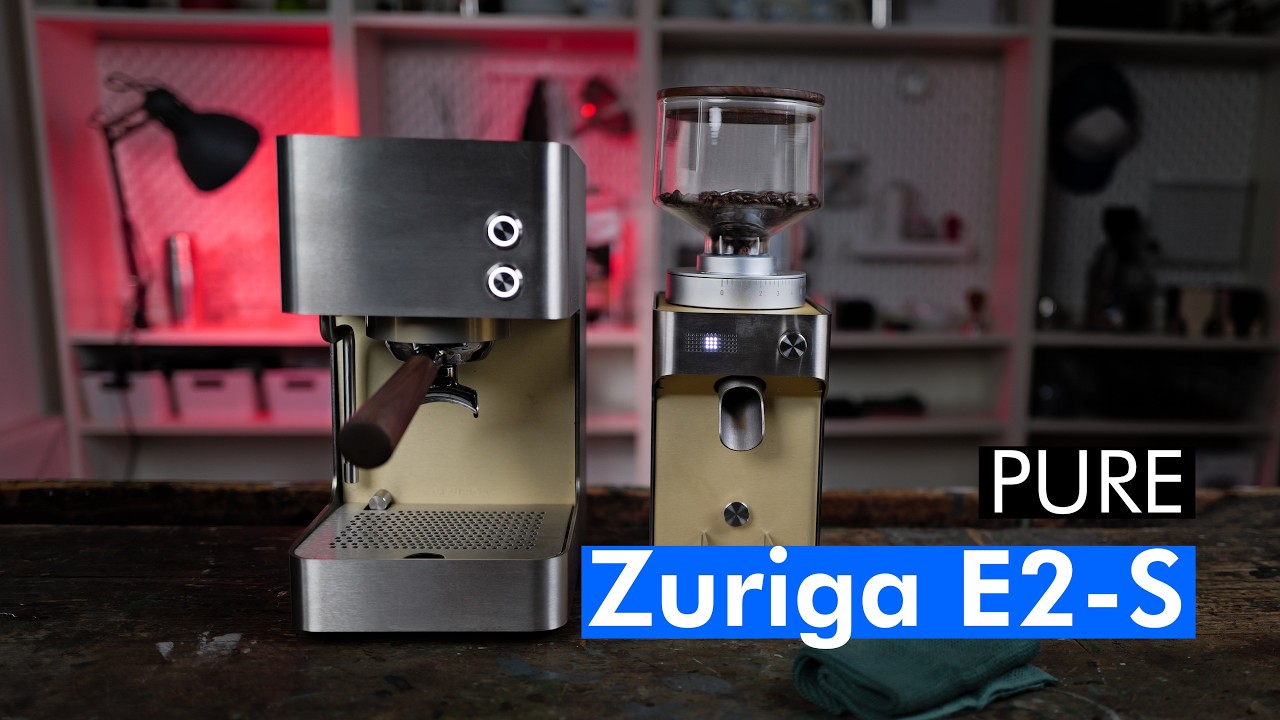 Zuriga E2-S - PURE ohne Kommentare und Cuts - Anschalten bis Cappuccino