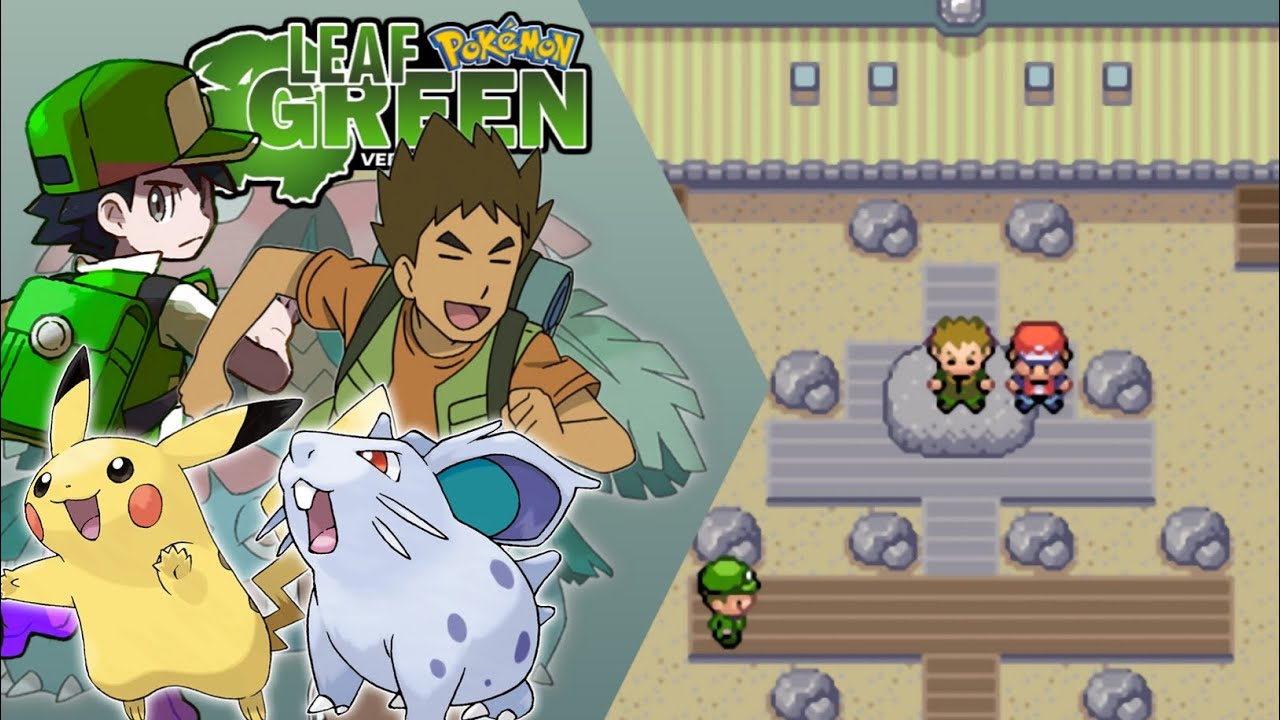 Viridian Forest and DEFEATED BROCK || Pokemon Leafgreen Gameplay Walkthrough #2 