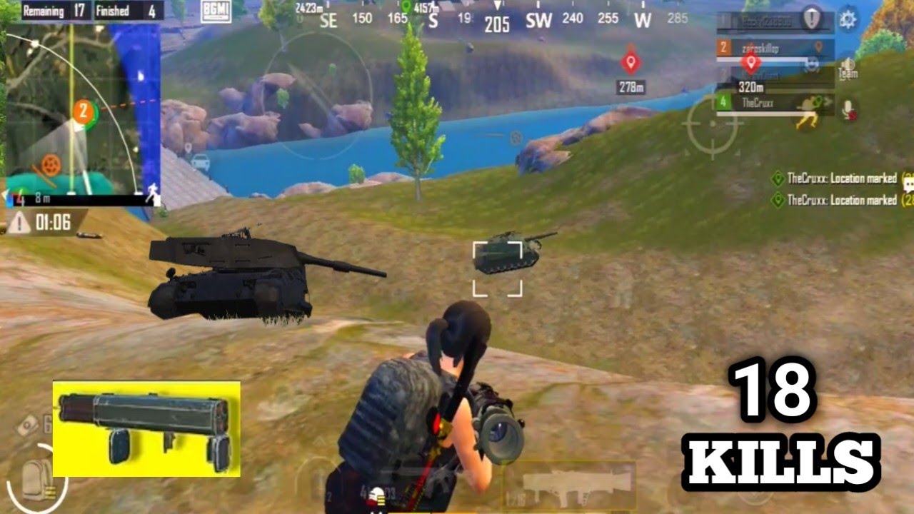 BGMI Pay load M202, FIGHTER JET LOCATION ATTACK,TANK LOCATION,