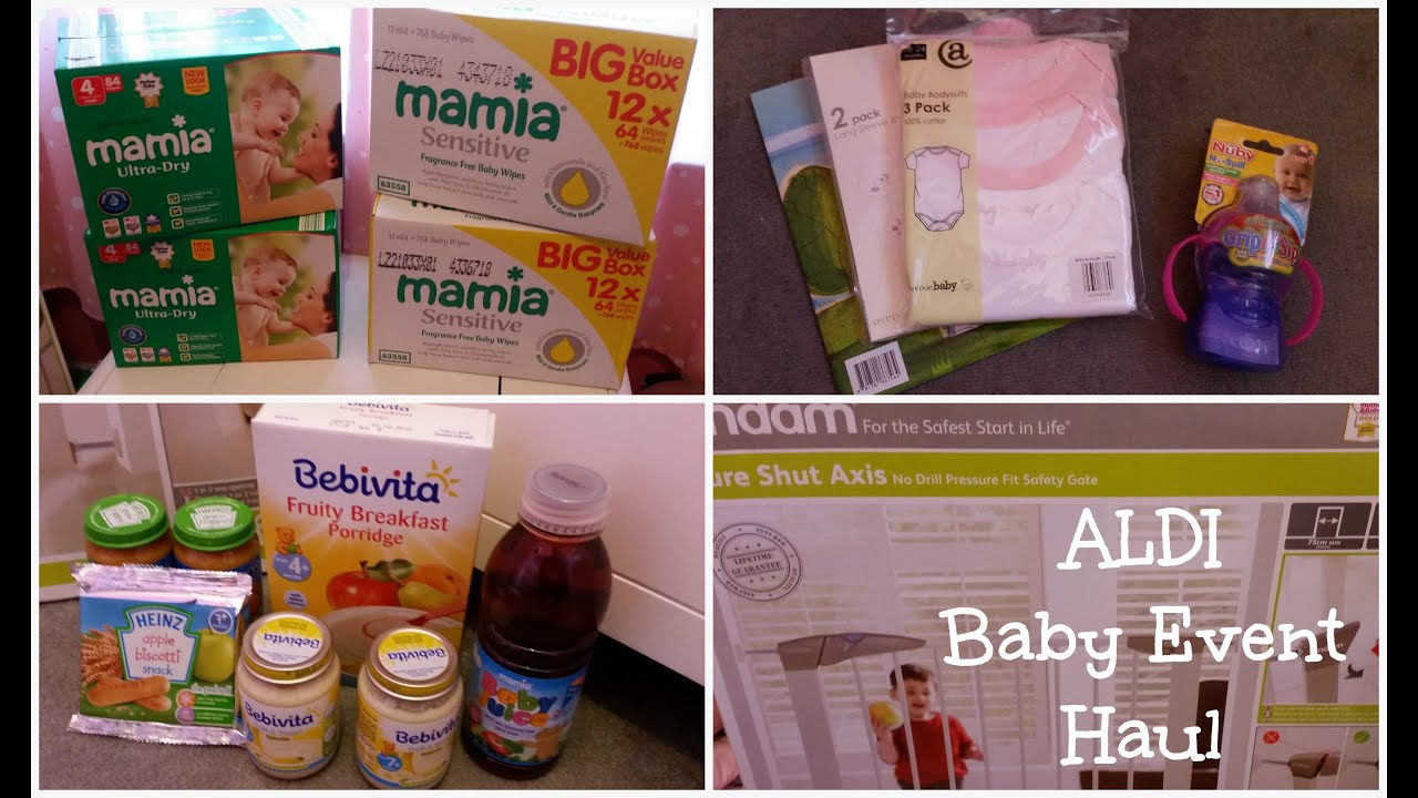 ALDI Baby & Toddler Event Haul. 2015