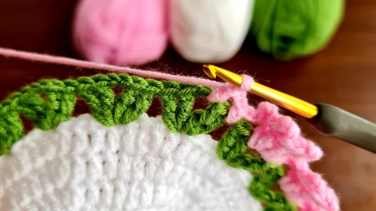 Very Easy Very Beautiful Crochet Motif -Çok Kolay Harika Tığişi Motif...