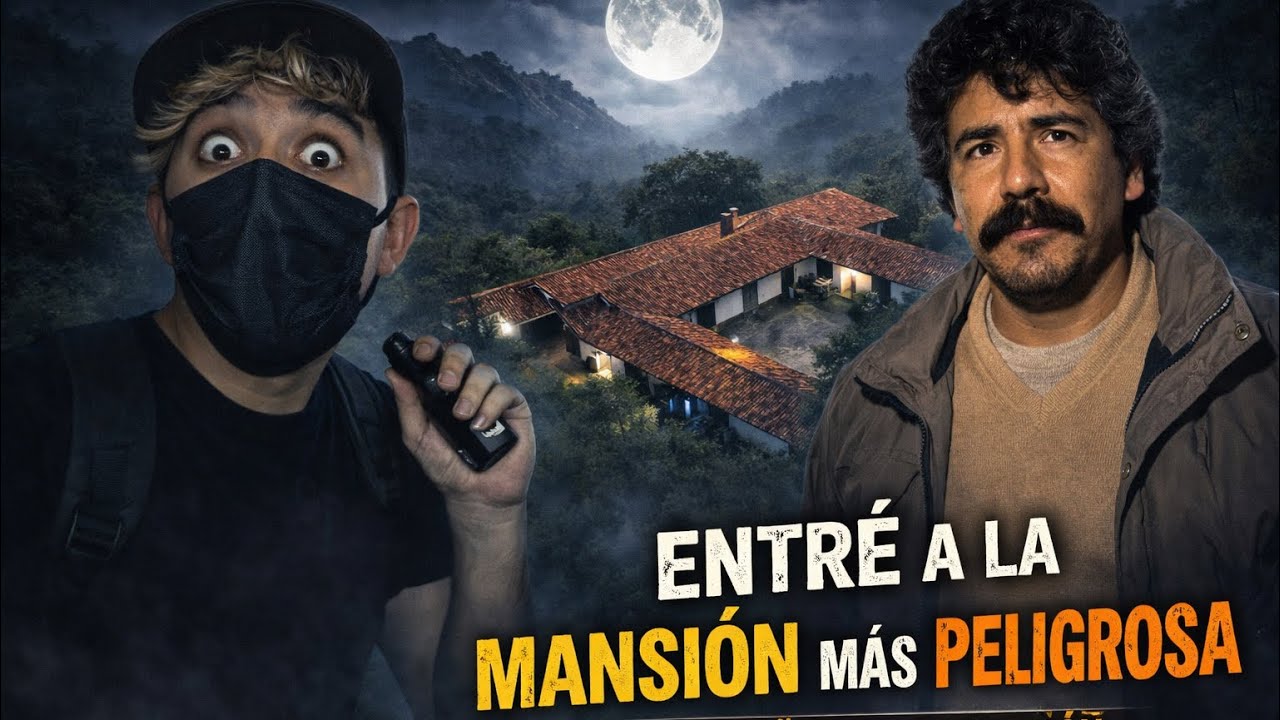 Me Infiltre de Noche a la Mansion Abandonada en la Montaña de un N4RC0 😱
