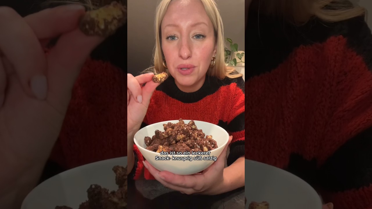 Ein schnell zubereiteter proteinreicher s&uuml;&szlig; salziger Snack 😋 #snack #snackrezept