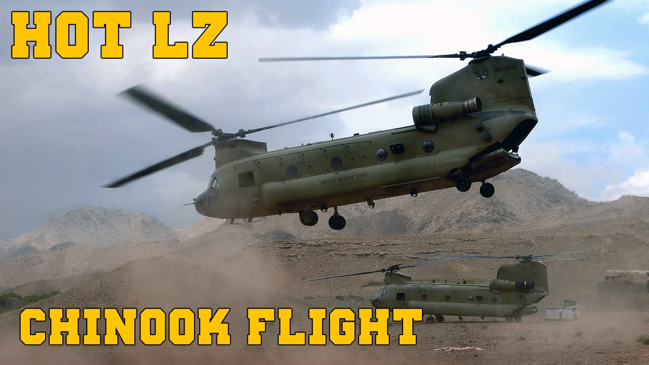 Piloting Chinook on HOT LZ - Arma 3 Coop [1080p]