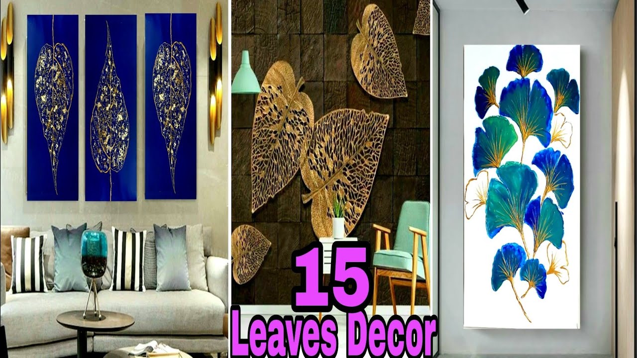 15 Diy leaf decor ideas | Diy | leaf decorating | art and craft | Craft Angel