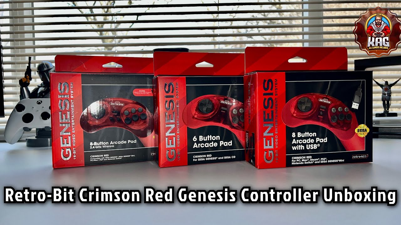 Retro-bit Sega Genesis Controller Unboxing