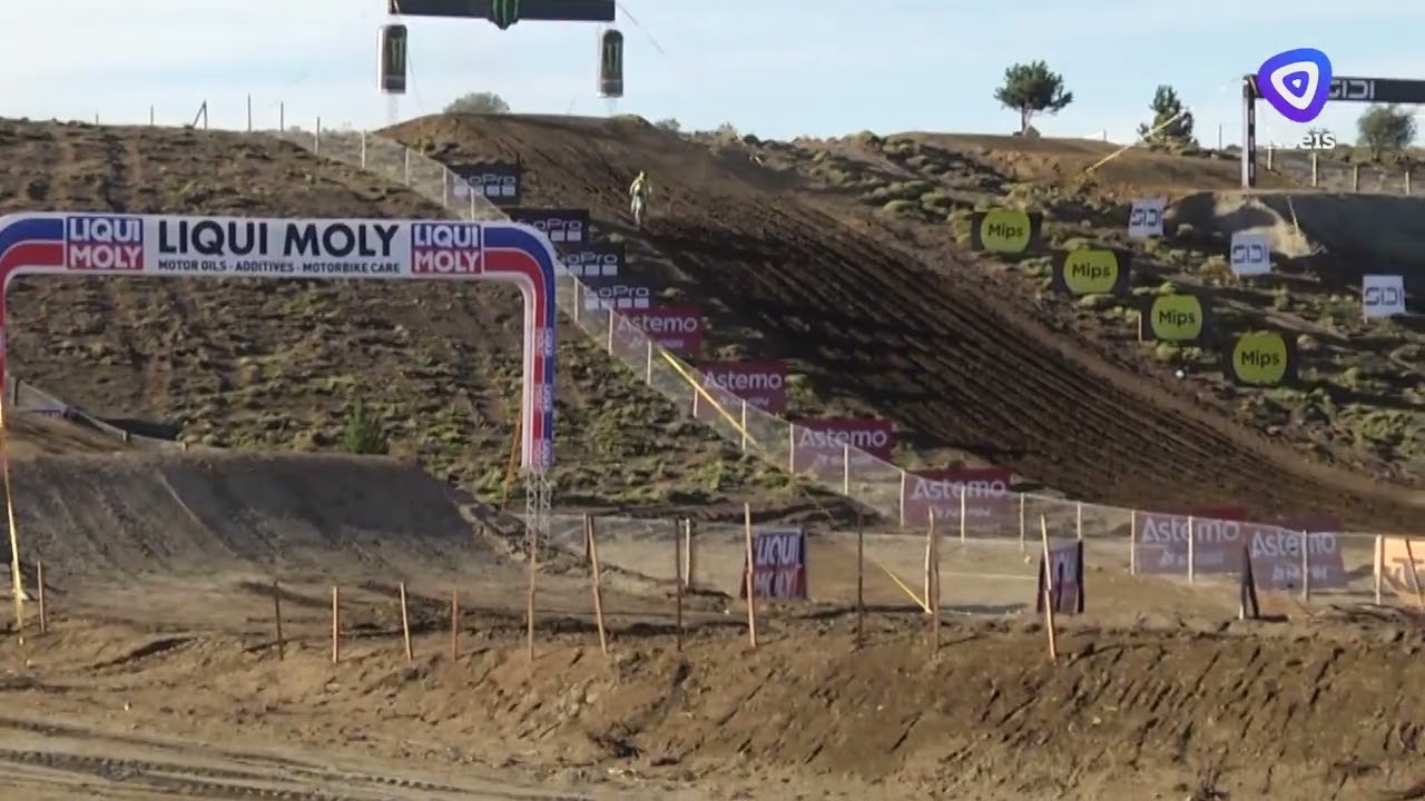 Ya se palpita el mundial de Motocross: El Seis Tv realizó una recorrida por el circuito