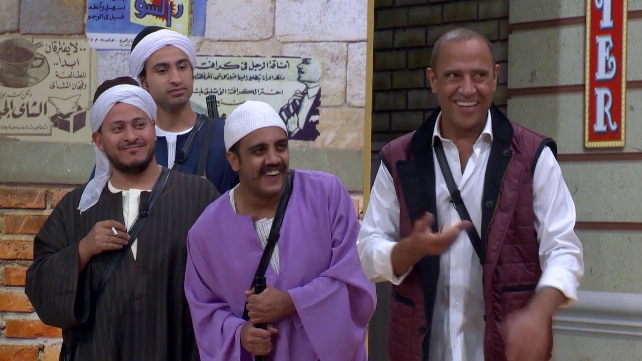 لما يبقي التمثيل مبالغ فيه - شوفوا اشرف عبد الباقى عمل ايه فى على ربيع وأوس أوس و انور- #مسرح_مصر