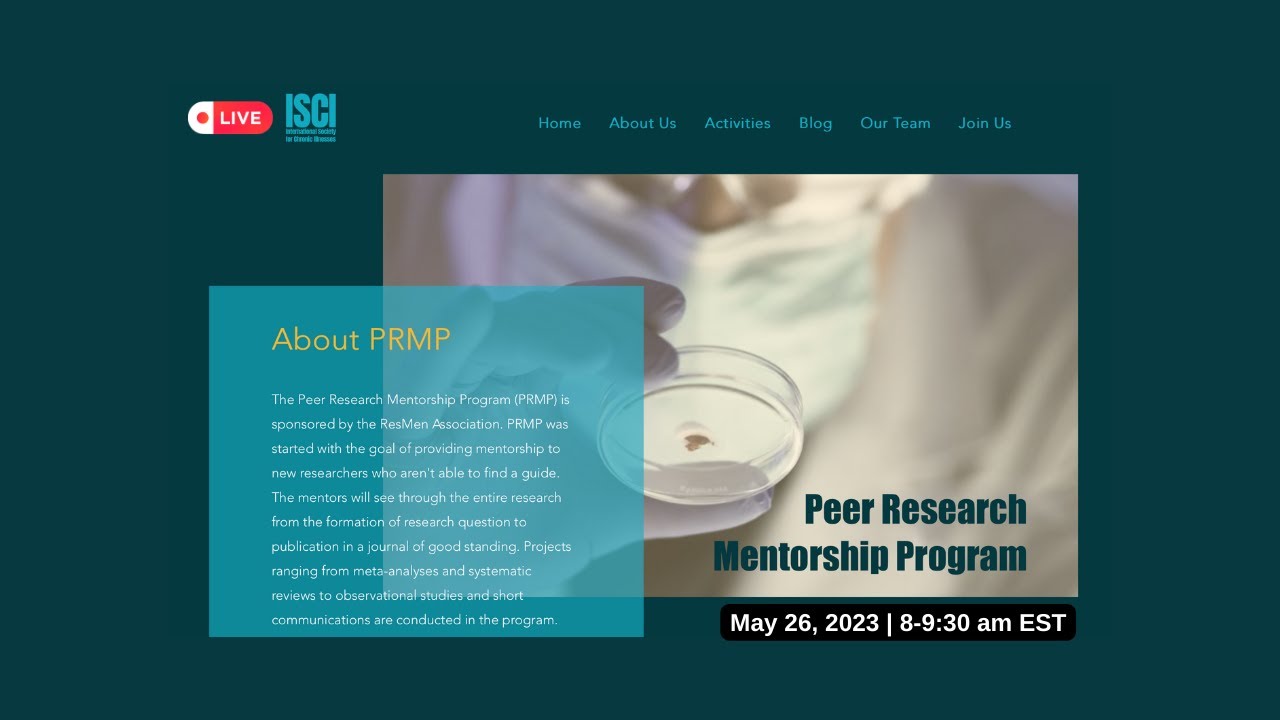 PRMP Induction Session 2023