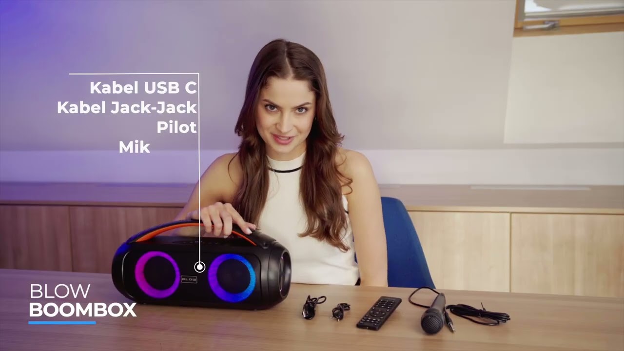 BLOW Głośnik Bluetooth BOOMBOX