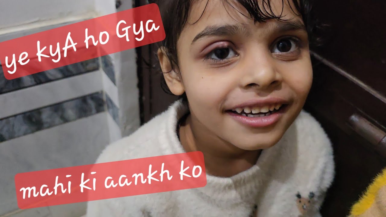 Mahi ki aankh dekho kaisi ho gayi..😥😢😰