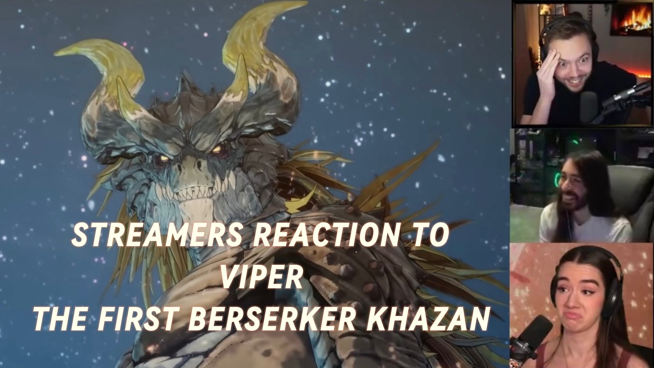 Первый берсерк Хазан — реакция стримеров на Viper